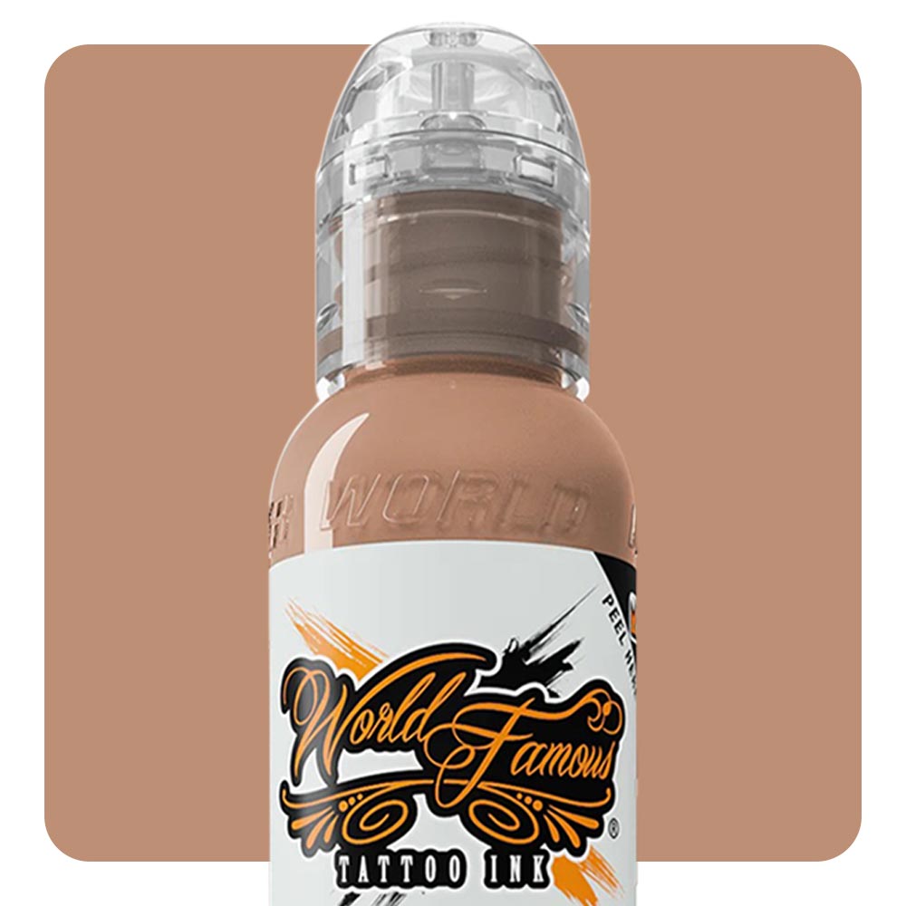 Santucci Peanut Skin Tone — World Famous Tattoo Ink — Pick Size