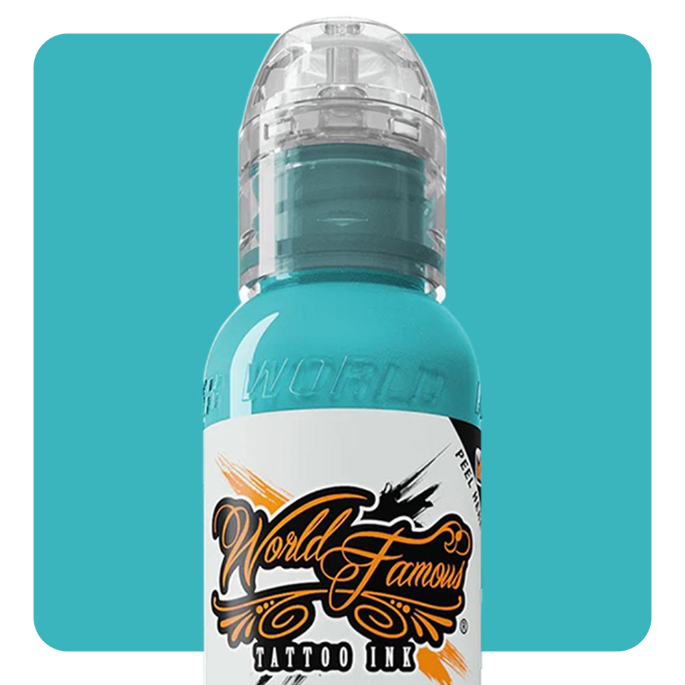 Barrier Reef Blue — World Famous Tattoo Ink — Pick Size