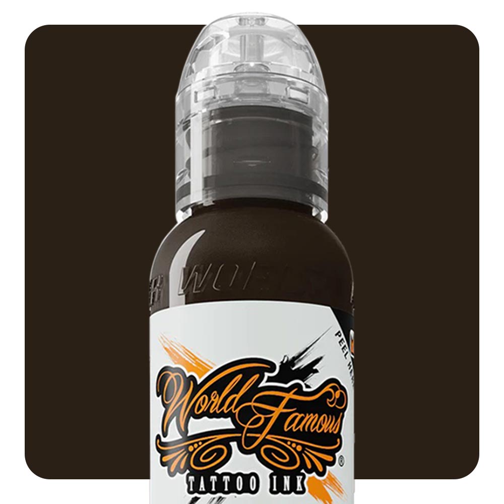 Dark Chocolate — World Famous Tattoo Ink — Pick Size
