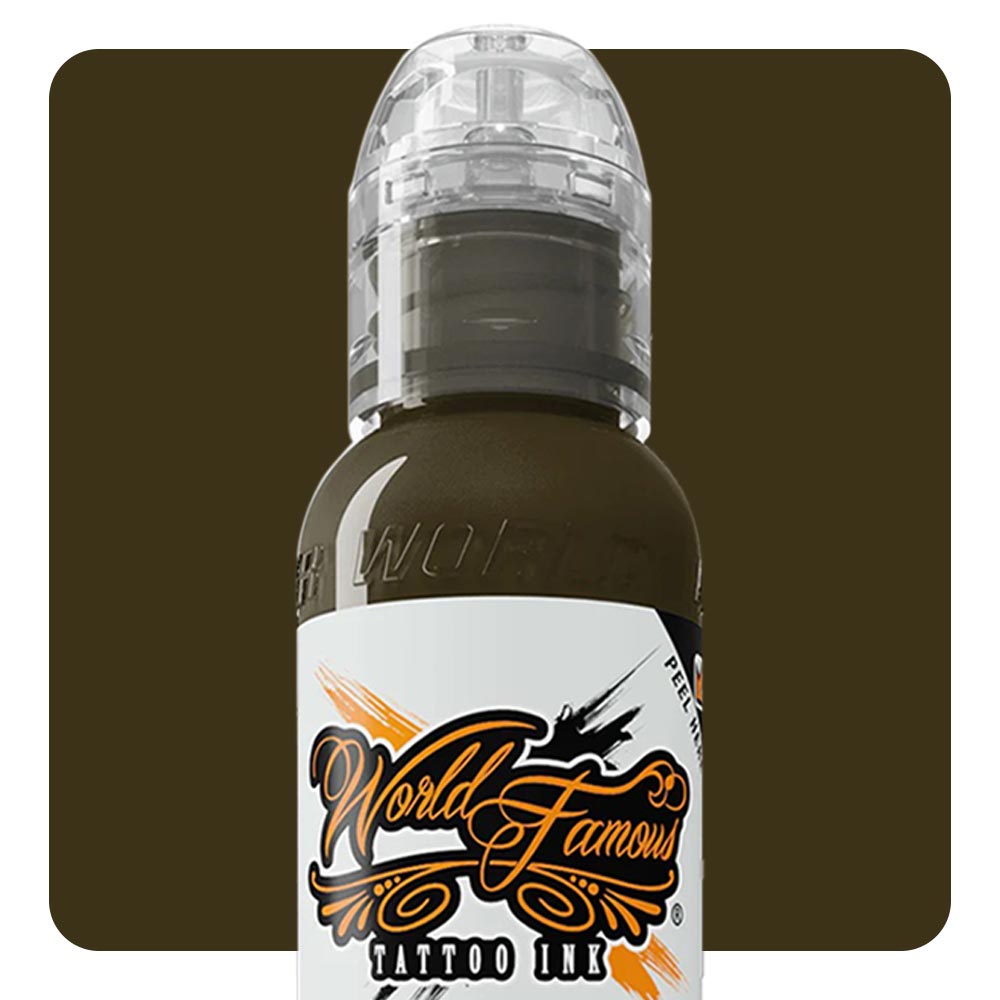 Pink Ribbon Dark Tan — World Famous Tattoo Ink — Pick Size