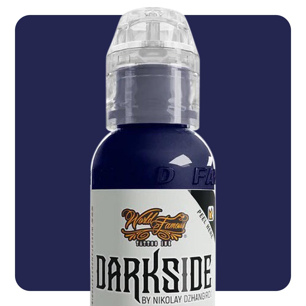 Nikolay Dzhangirov DarkSide Deepest Blue — World Famous Tattoo Ink — Pick Size