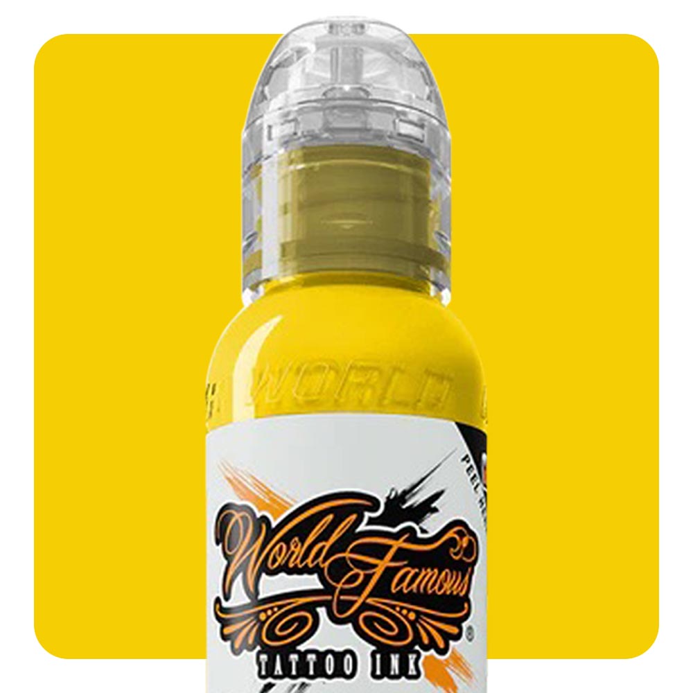 Illuminati Yellow — World Famous Tattoo Ink — 1oz Bottle