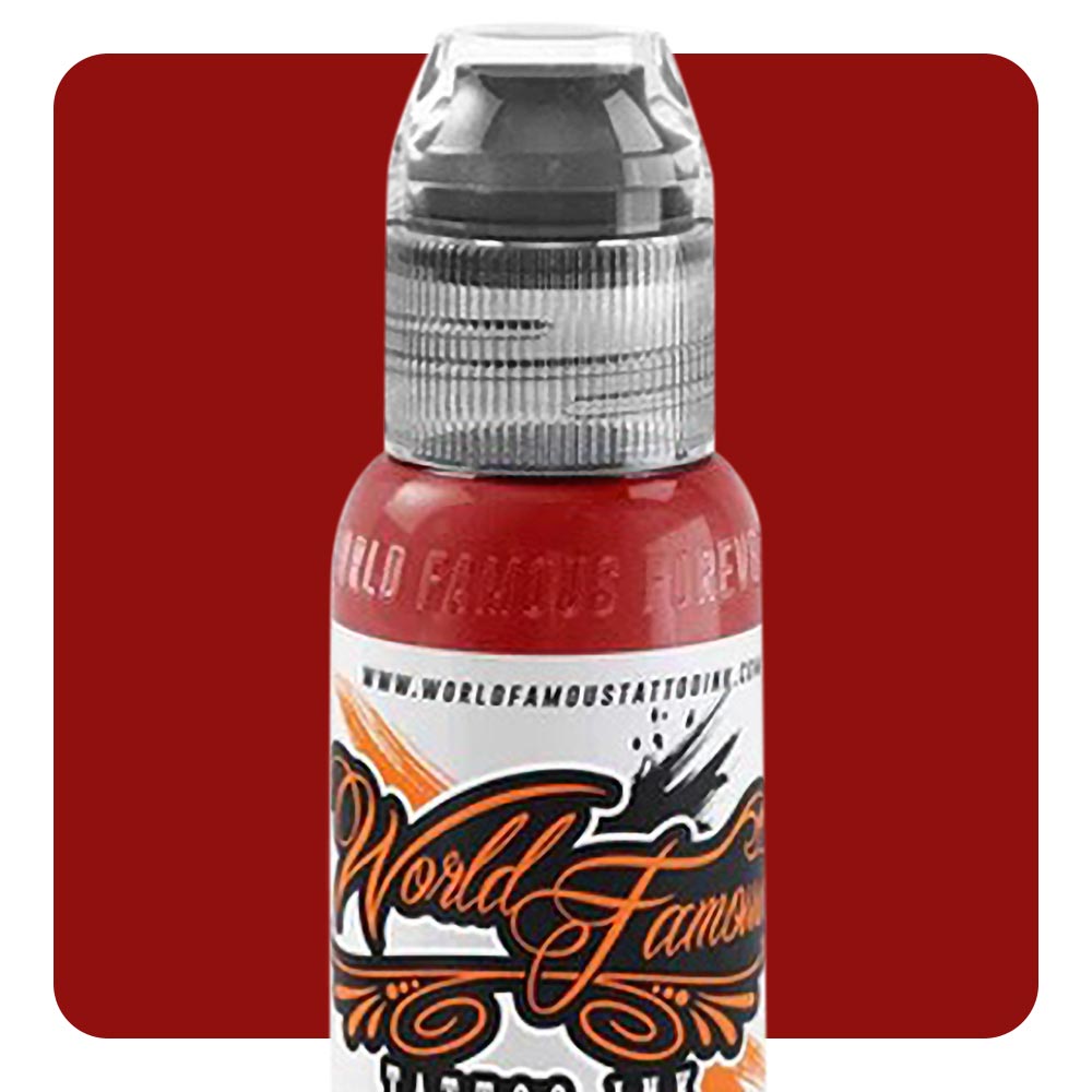 Master Mike Red — World Famous Tattoo Ink — Pick Size