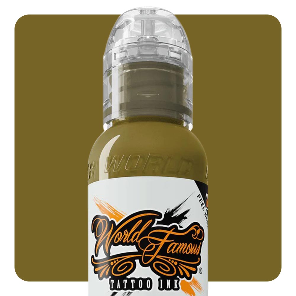 Sicilian Olive — World Famous Tattoo Ink — Pick Size