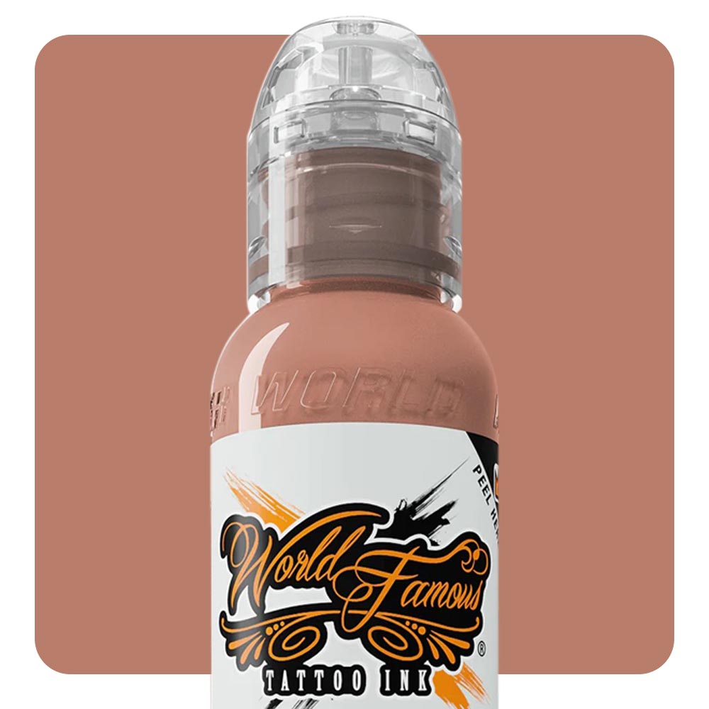Pink Ribbon Tan Honey — World Famous Tattoo Ink — Pick Size