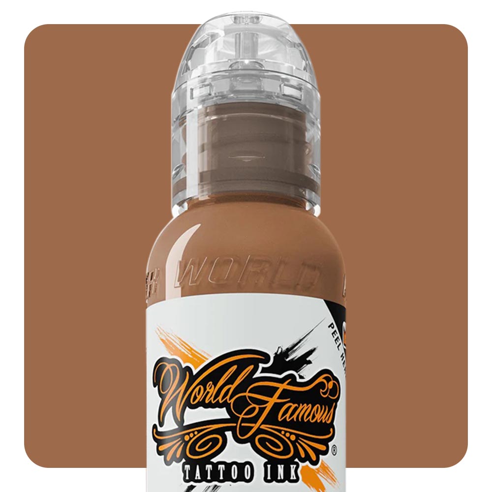 Pink Ribbon Tan Mink — World Famous Tattoo Ink — Pick Size