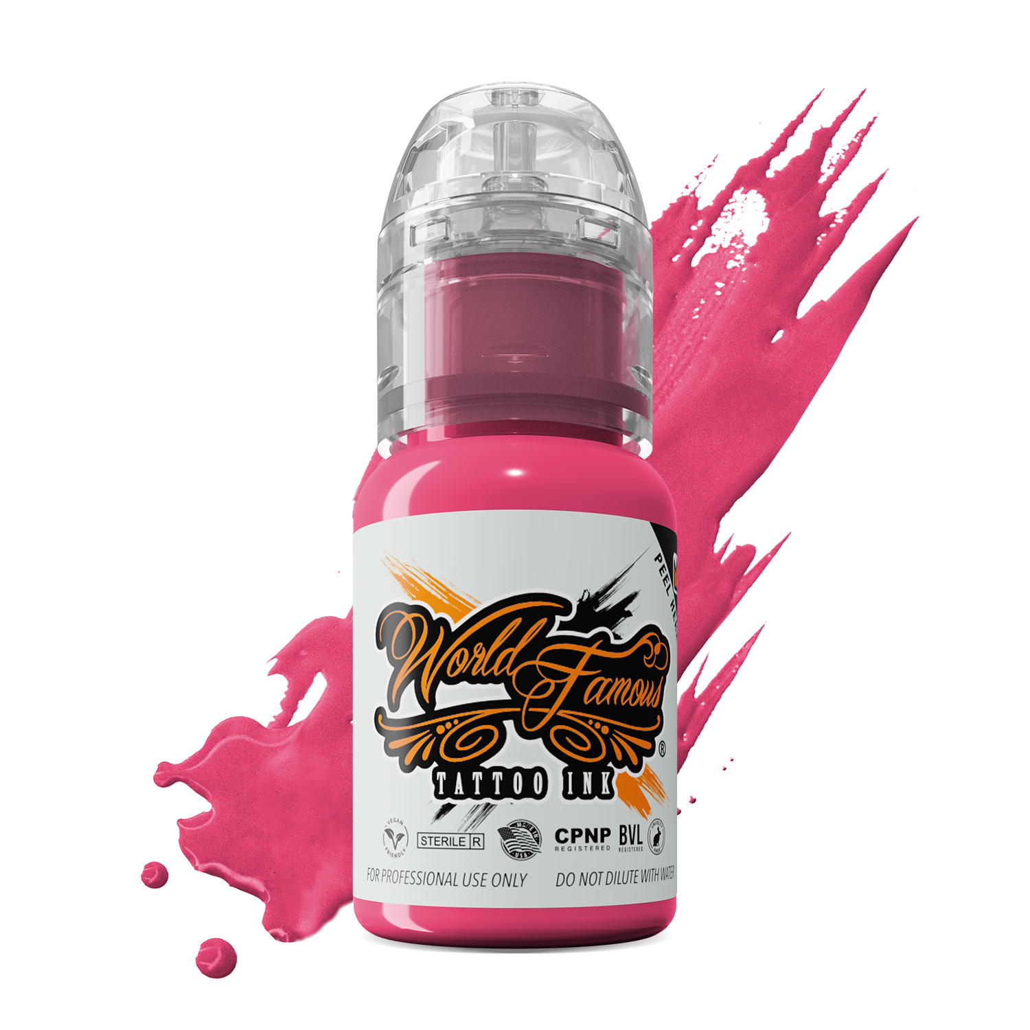 Bali Pink — World Famous Tattoo Ink — Pick Size