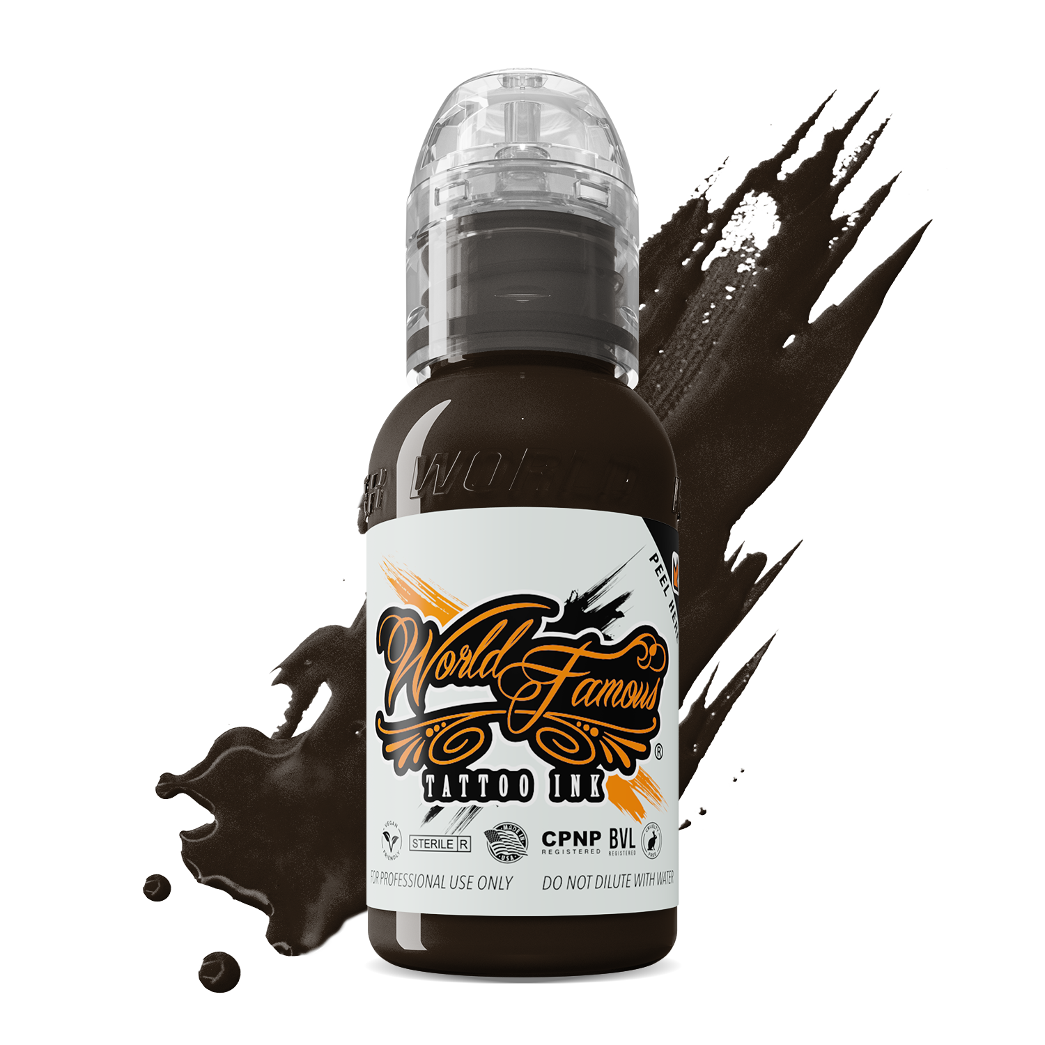 Dark Chocolate — World Famous Tattoo Ink — Pick Size