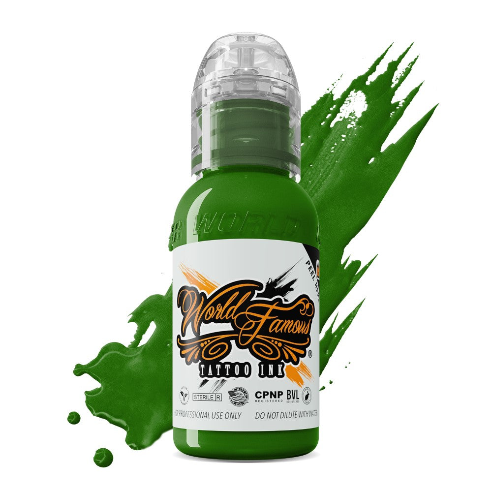 Everglades Green — World Famous Tattoo Ink — Pick Size