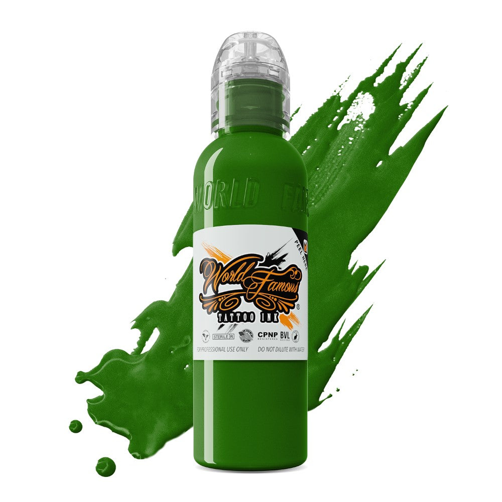 Everglades Green — World Famous Tattoo Ink — Pick Size
