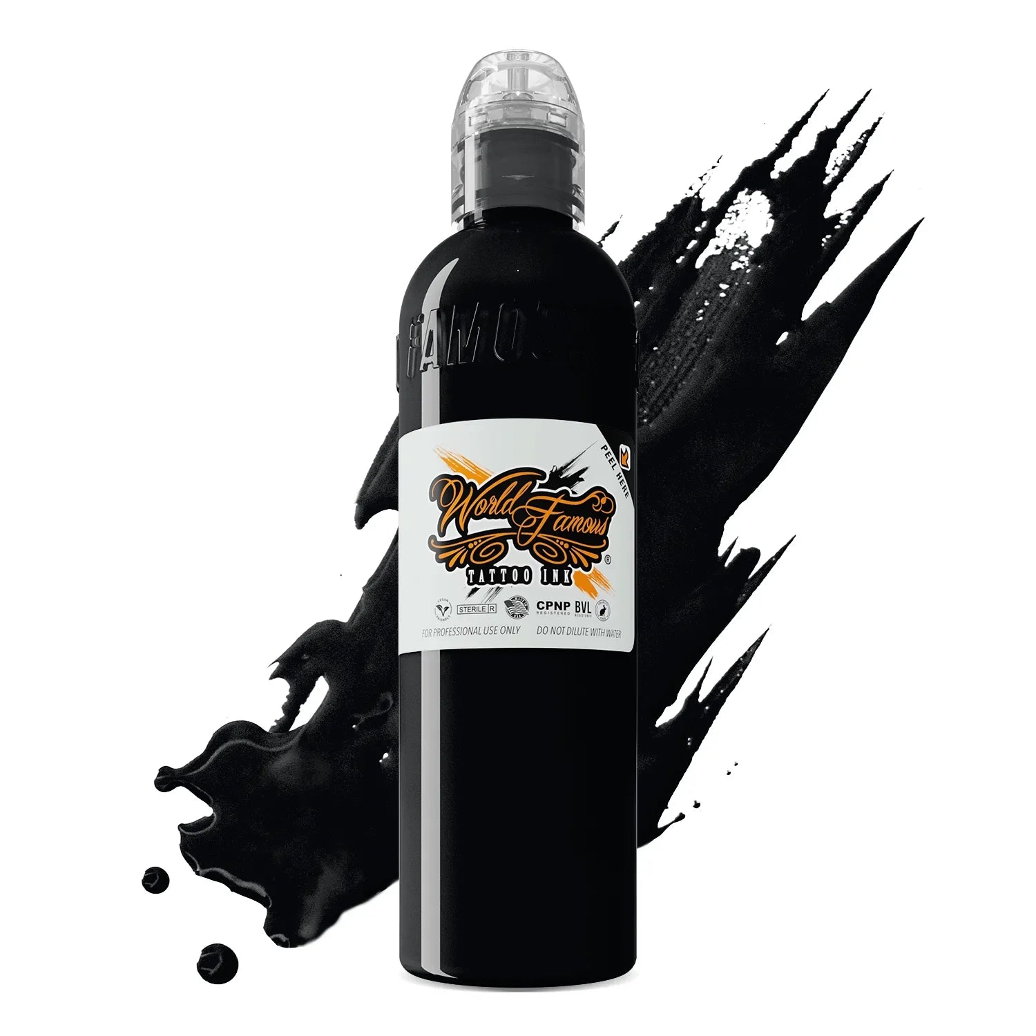 Pitch Black — World Famous Tattoo Ink — Pick Size
