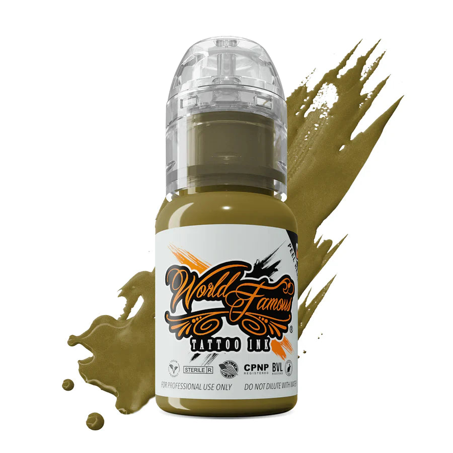Sicilian Olive — World Famous Tattoo Ink — Pick Size