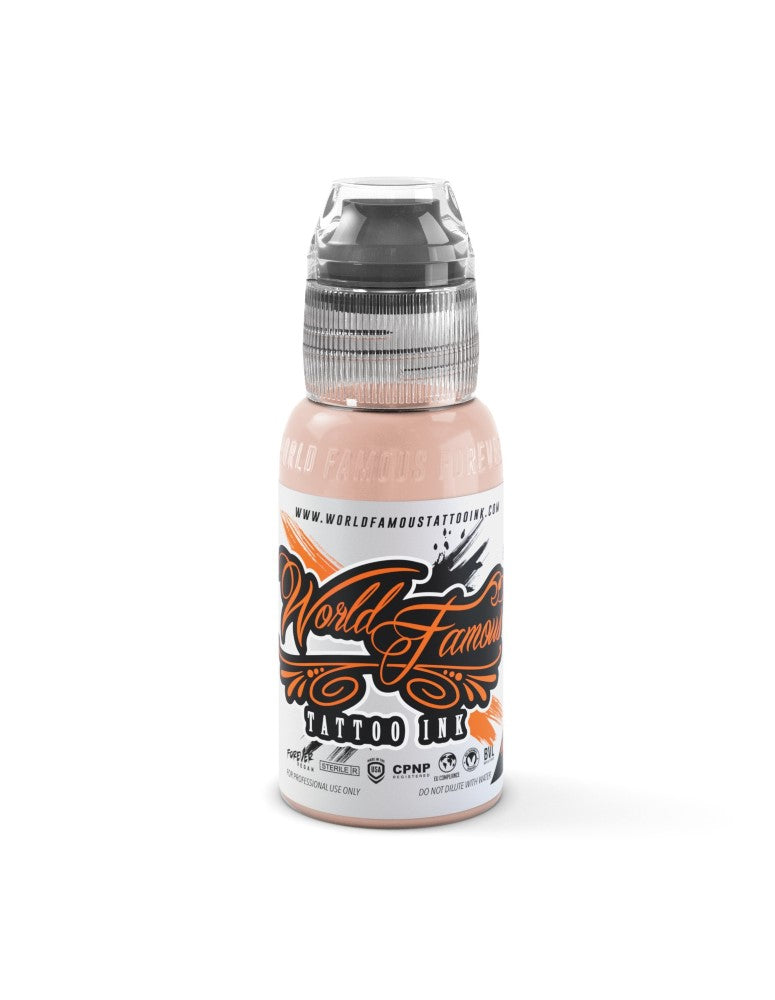 Pink Ribbon Bright Peach — World Famous Tattoo Ink — Pick Size
