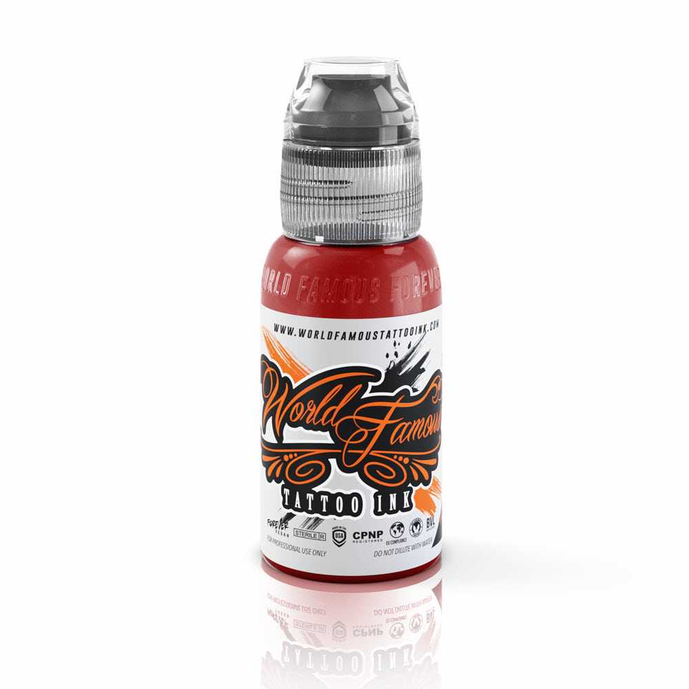 Master Mike Red — World Famous Tattoo Ink — Pick Size