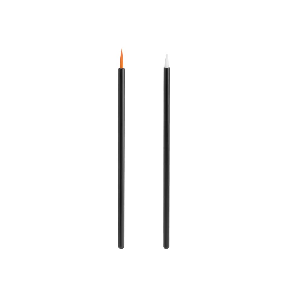 Saferly Disposable Eyeliner/Detail Brushes — Pack of 50 — Pick Brush