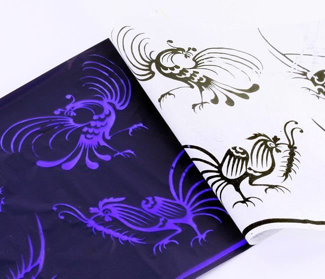 Saferly Tattoo Thermal Image Copier Stencil Paper — 8-1/2" x 11” — 100 Sheets