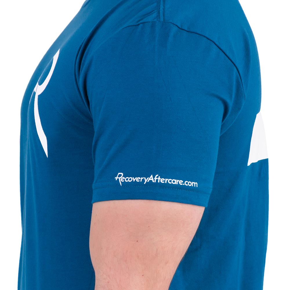 Recovery Blue Logo T-Shirt