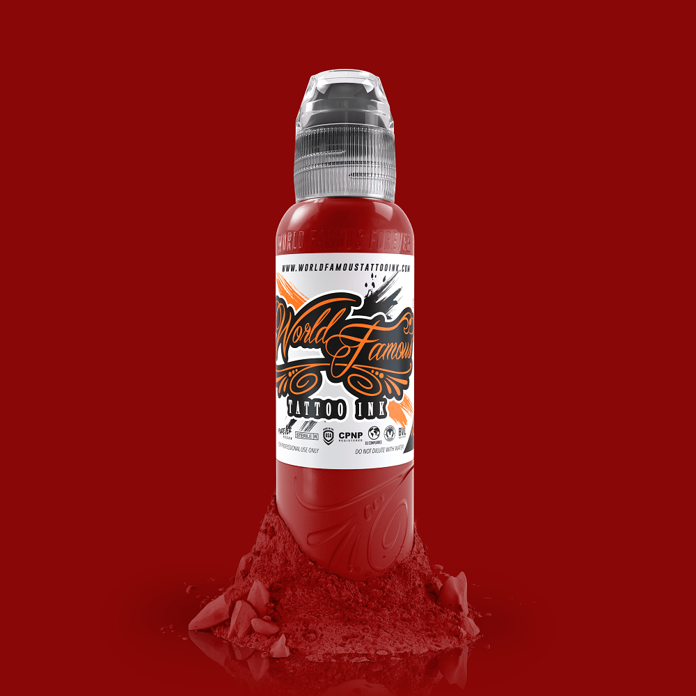 Master Mike Red — World Famous Tattoo Ink — Pick Size