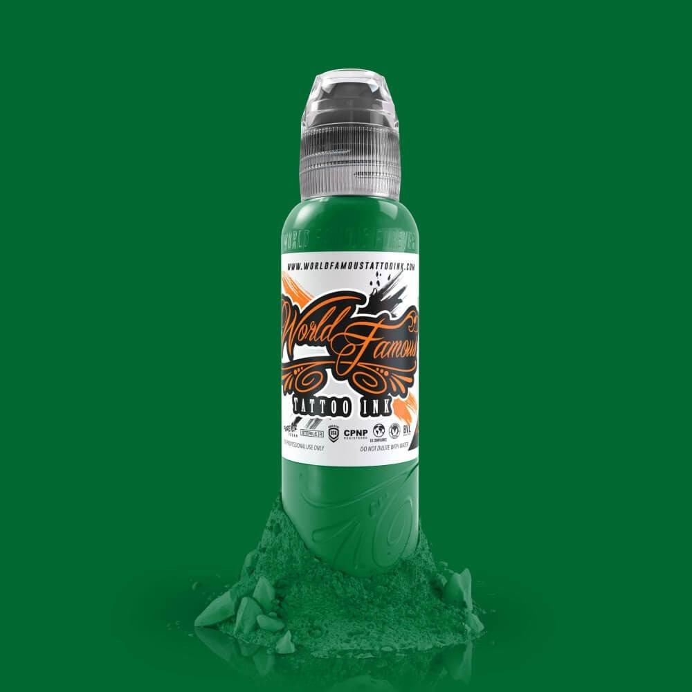 OLEG Deep Green — World Famous Tattoo Ink — Pick Size